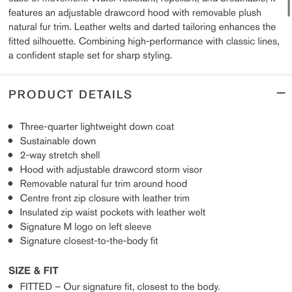 MACKAGE CALLE DOWN COAT - Picture 7 of 8